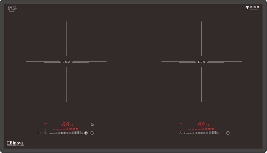 Bếp từ đôi Binova model: BI-555EGO