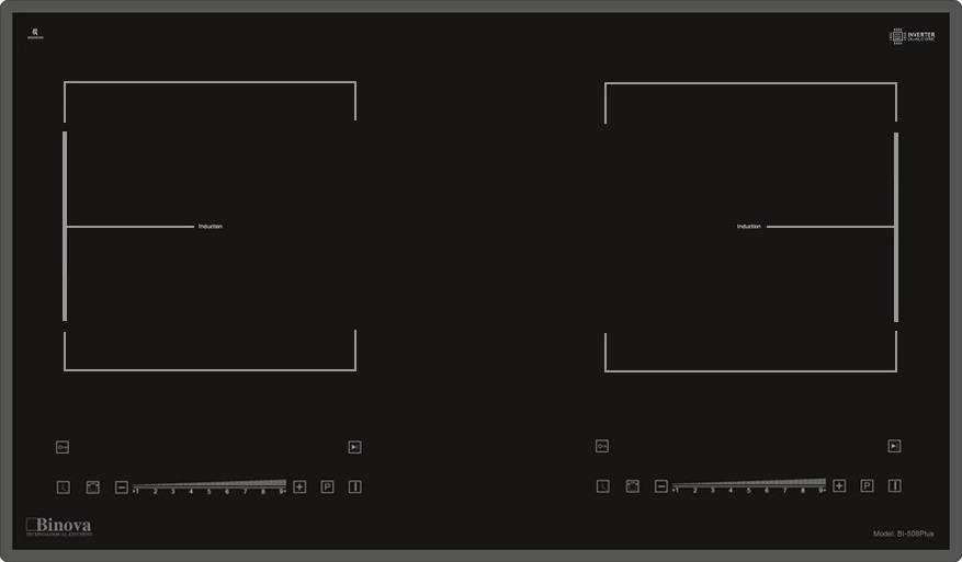 Bếp từ đôi Binova model: BI-508Plus