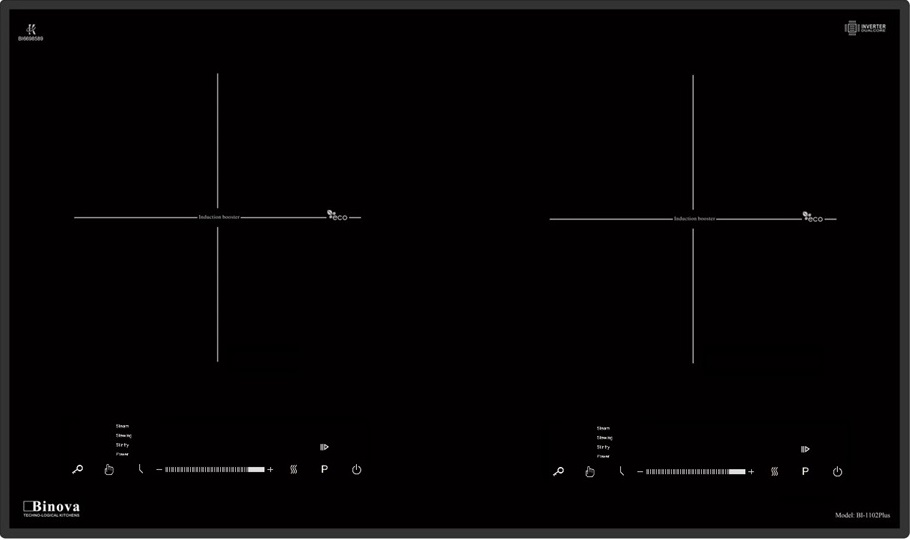 Bếp từ đôi Binova Model: BI-1102Plus