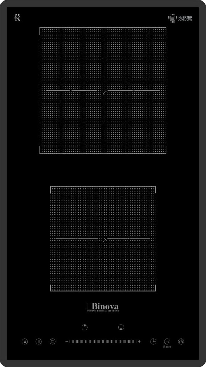 Bếp từ đôi Domino Binova model: BI-106Plus