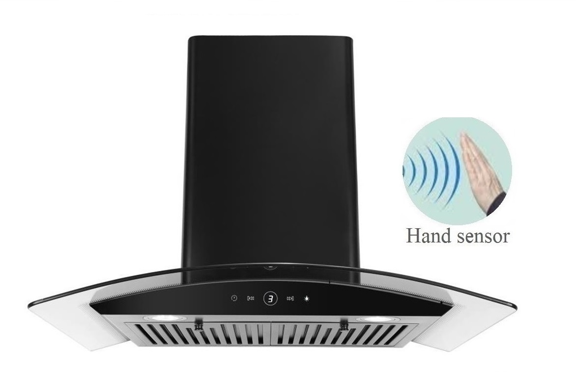 Hút mùi kính cong Binova model: BI-1900GM