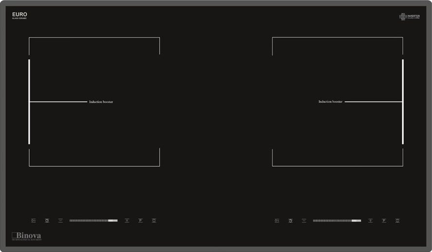 Bếp từ đôi Binova model: BI-1125Plus