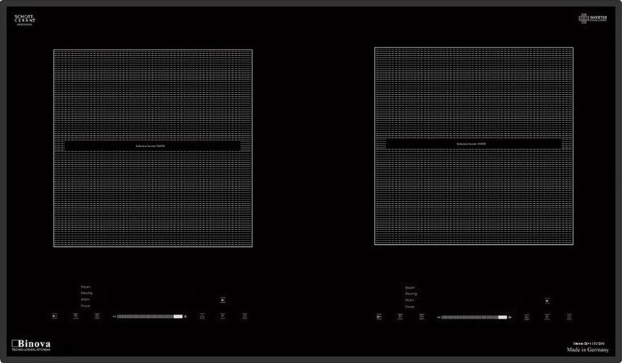 Bếp từ đôi Binova model: BI-1088GM