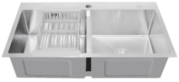 Chậu rửa bát 2 hố Binova model: CBI-8245